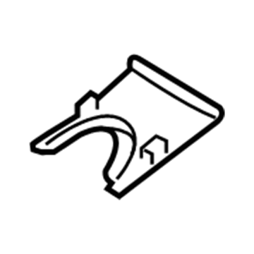 Lexus 86466-48050 Cover, Forward Recognition