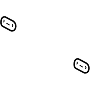GM 88898469 Retainer, Rear Seat Back Side Cover