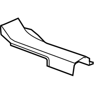 GM 20907097 Rear Sill Plate