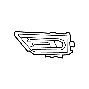 Honda 71156-TLA-A51 GARNISH, L- FR