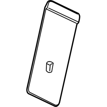 BMW 52-20-2-994-137 Trim Panel, Backrest, Middle