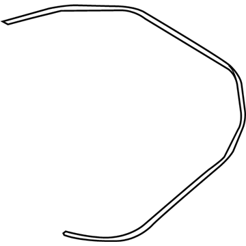 BMW 51-76-7-019-775 Seal, Bonnet, Rear