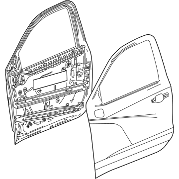 GM 84839044 Door Shell