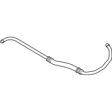 BMW 17-22-7-527-128 Engine Oil Cooler Pipe, Return