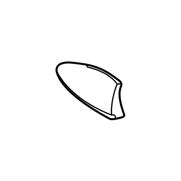 Lexus 86077-76030-A0 Cover Kit, Antenna O