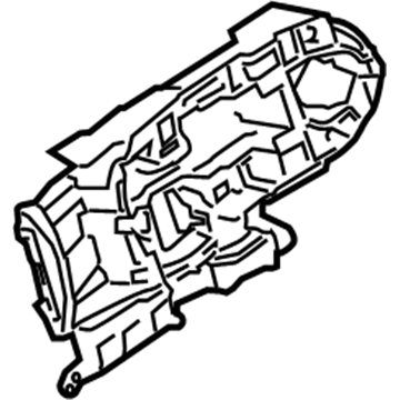 BMW 51-21-7-175-649 Carrier, Outside Door Handle, Left