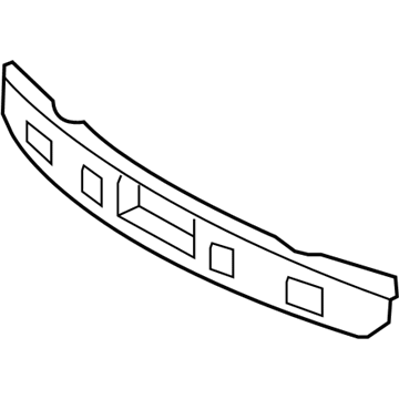 Hyundai 86520-3K050 Absorber-Front Bumper Energy
