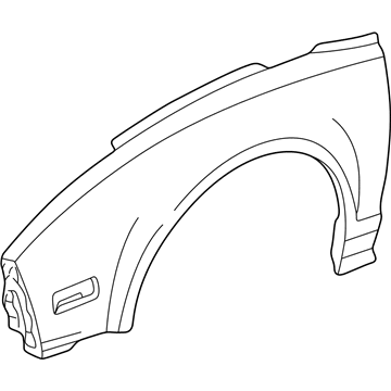 Acura 60210-SL0-A91ZZ Panel, Right Front Fender