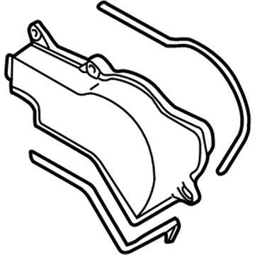 Mopar MD376390 Cover-Timing Belt