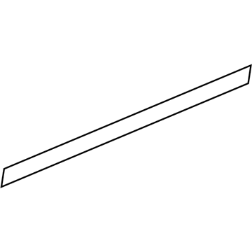 Mopar 1DH74DV6AB Molding-Rear Door