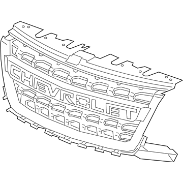 GM 84431361 Grille Assembly