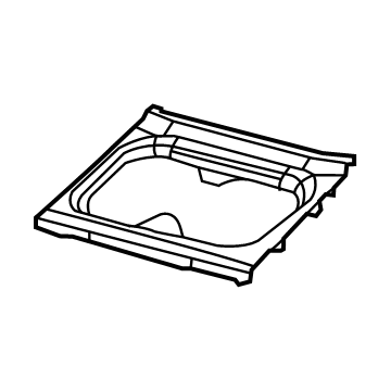 Mopar 7EZ67DX9AA CUPHOLDER-CUP HOLDER