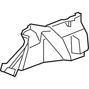 Honda 84651-SNA-A02ZA Lining Assy., L. Trunk Side *NH554L* (STONE GRAY)