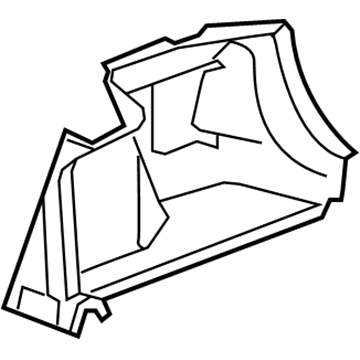 Honda 84601-SNA-A02ZA Lining Assy., R. Trunk Side *NH554L* (STONE GRAY)