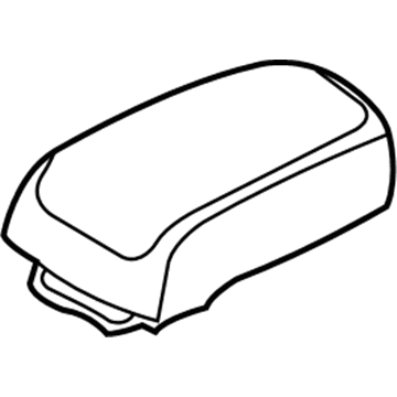 Kia 846603F005ACT Console Armrest Assembly