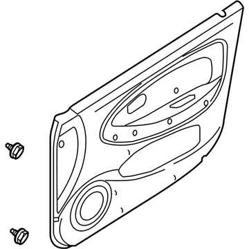 Kia 82301FD0001B Trim Assembly-Front Door, L