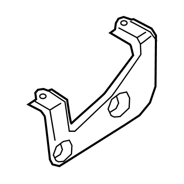 BMW 41-00-7-492-369 Side Panel Bracket, Front Le