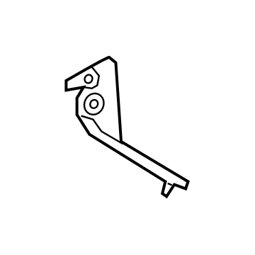BMW 41-00-7-492-371 Cross Brace, Side Panel, Left