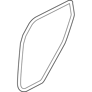 Nissan 76923-4CA1A Welt-Body Side, Rear
