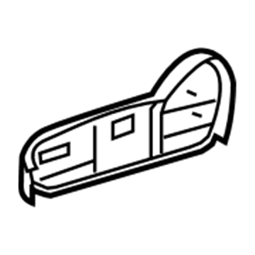 Lexus 71811-53050-A0 Shield, Front Seat Cushion, RH