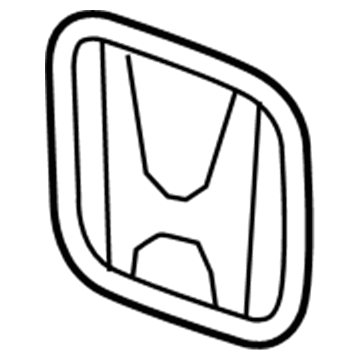 Honda 75700-TBA-A00 Emblem, H-Mark 95