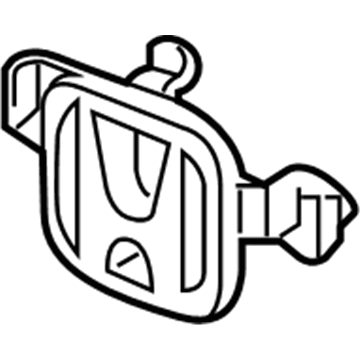 Honda 71125-TGG-A01 Base, FR. Emblem