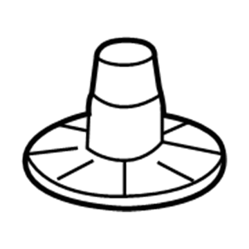 GM 25848106 Insulator, Rear Spring Lower