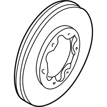 Nissan 40206-VE400 Rotor Brake Front