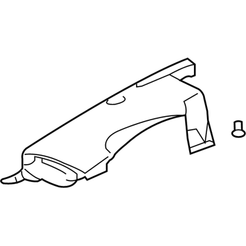 Lexus 53795-53030 Cover, Engine Room, Side