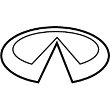 Infiniti 84890-4AM0A Trunk Lid Emblem