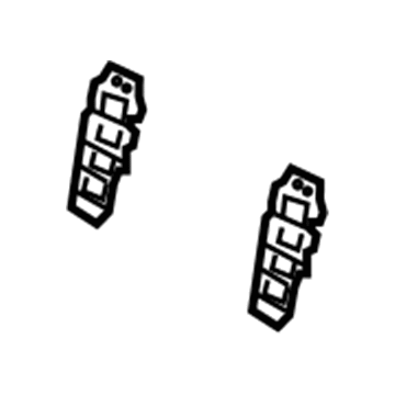 Kia 0K53A55313 Bezel-Switch, Center