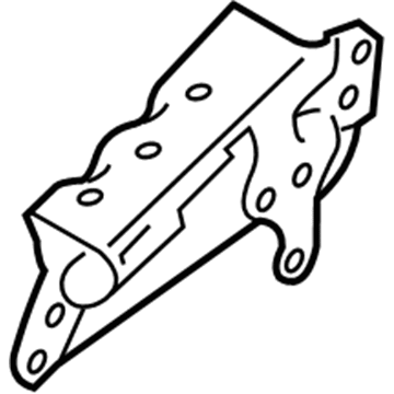 BMW 51-23-7-336-251 Left Engine Hood Hinge
