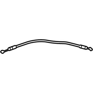 Lexus 69750-53072 Cable Assembly, Front Door