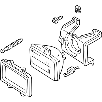GM 16524810 Headlight Capsule