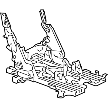 GM 20805404 Adjuster Asm-Rear Seat