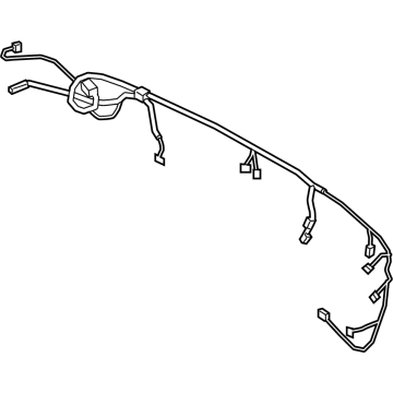BMW 61-12-9-439-894 SET OF CABLES, REAR BUMPER