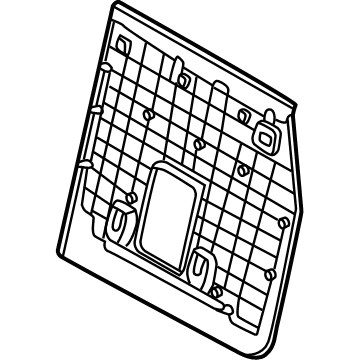 Kia 89A38R0060OFB BOARD ASSY-3RD SEAT