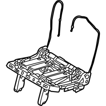 Kia 89A11R0060OFB FRAME ASSY-3RD SEAT