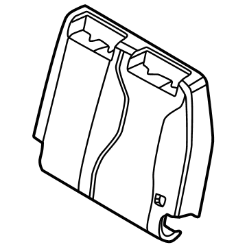 Kia 89A35R0060 PAD ASSY-3RD SEAT BA