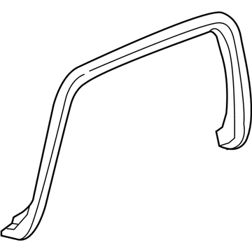 GM 22775552 Wheel Opening Molding