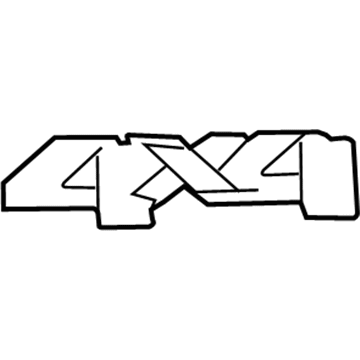 GM 23490447 Decal