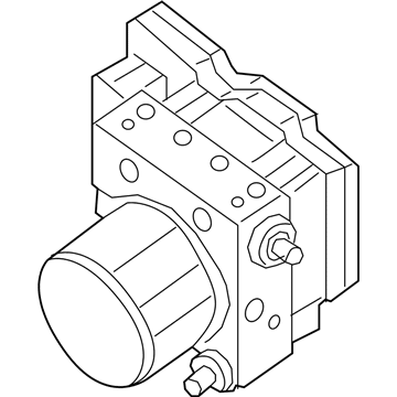 Nissan 47660-4RB1B Aniti Skid Actuator And Ecu Assembly