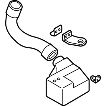 Kia 0K2NC1318X Chamber Assembly-Res