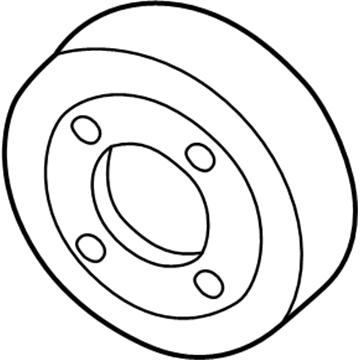 GM 12552059 Pulley-Water Pump