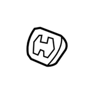 Honda 75700-S5B-003 Emblem, Front Center (H)
