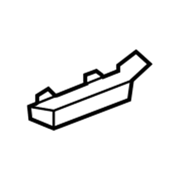 Honda 71193-S5A-000 Spacer, R. FR. Bumper Side