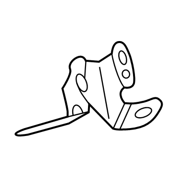 Toyota 86457-02040 Computer Bracket