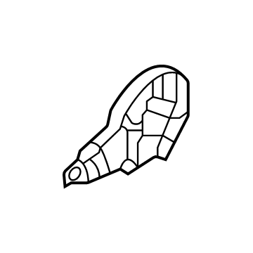 Hyundai 88031-CW010-NNB SHIELD COVER-FR SEAT INR, LH