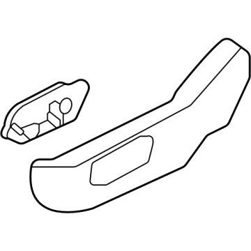 Hyundai 88010-CW010-NNB SHIELD COVER-FR SEAT OTR, LH