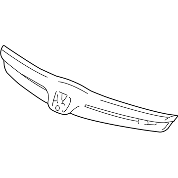 Honda 75100-SVB-A01ZA Grille Assembly, Front (Fiji Blue Pearl)